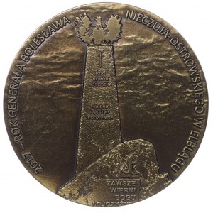 Medal, Rok generała Bolesława Nieczuja-Ostrowskiego, tłoczony