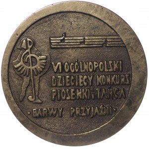 Medal, VI Ogólnoposlki Dziecięcy Konkurs Piosenki i Tańca
