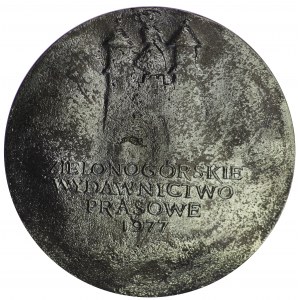 Medal, zielonogórskie wydawnictwo prasowe 1977 - XXX lecie