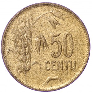Litwa, 50 centu 1925