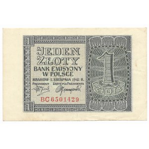 1 Złoty 1941, seria BC
