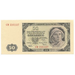 50 Zlotych 1948, seria CM