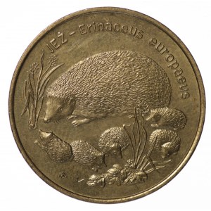 Third Republic, 2 gold 1996 Hedgehog