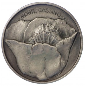 Medal, MONTE CASSINO 1984, unsigned medal