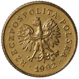 1 penny 1992 STRING