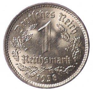 Niemcy, 1 reichsmark 1938 A