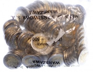 Woreczek menniczy 100 x 5 złotych 1994