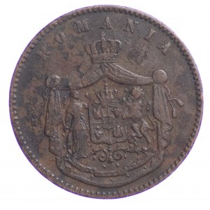Rumunia, 10 bani 1867