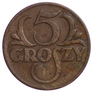 5 groszy 1934 - rzadkie