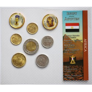 Egipt, zestaw monet