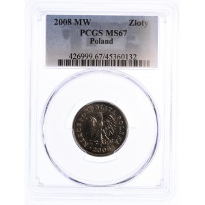 1 złoty 2008