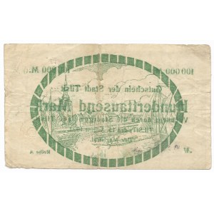 Sowieck, Tylża (Tilsit), 100.000 Marek 1923 - rzadsze