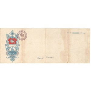 Litwa, Weksel (czysty blankiet) 1.000 Litu 1925