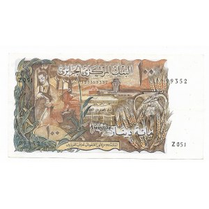 Algieria, 100 dinars 1970