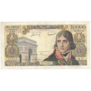 Francja, 10000 Francs 1956