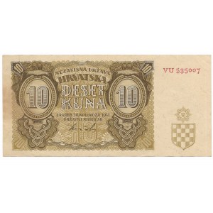 Chorwacja, 10 kuna 1941