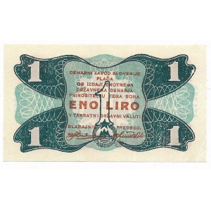 Slovenia, 1 lira 1944