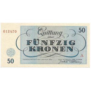 Czechosłowacja (Getto Terezin), 50 koron 1943