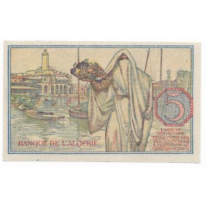 Algeria, 5 francs 1944
