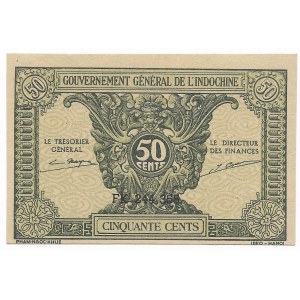 Indochiny Francuskie, 50 Cents (1942)