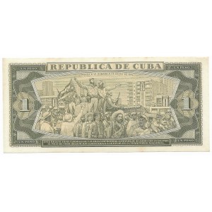 Cuba, 1 peso 1964