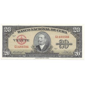 Cuba, 20 pesos 1959