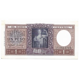 Argentyna, 1 Peso, bez daty (1952-1955)