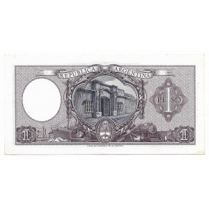 Argentyna, 1 Peso, bez daty (1952-1955)