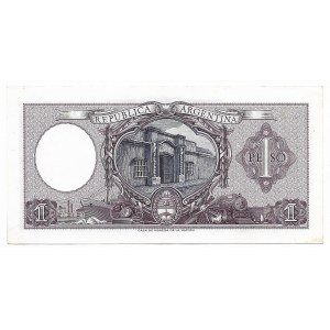 Argentina, 1 Peso, no date (1952-1955)