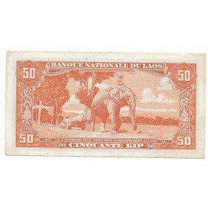 Laos, 50 Kip 1957