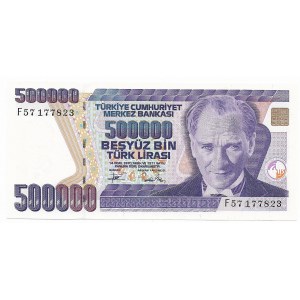 Turcja, 500.000 Lira, (1993)