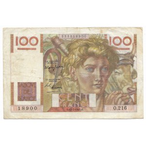 France, 100 francs 1947