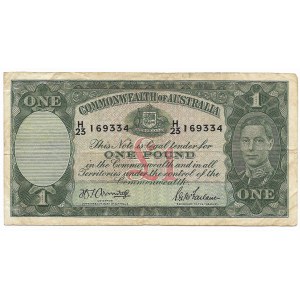 Australia, 1 Pound 1942
