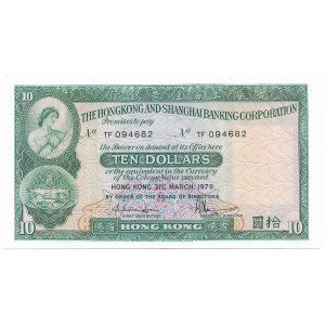 Hong Kong, $10 1979