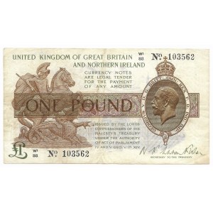 United Kingdom, 1 Pound 1917