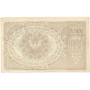 1.000 marek polskich 1919, seria ZE