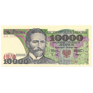 10.000 Zloty 1988, Serie AK