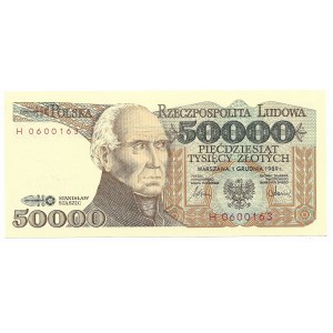 50.000 złotych 1989, seria H