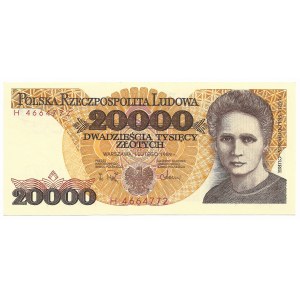 20.000 złotych 1989, seria H