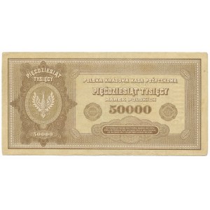 50.000 marek polskich, 1922, seria P