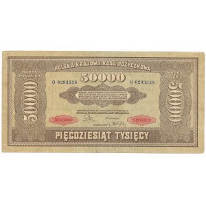 50.000 Polnische Mark, 1922, Serie O