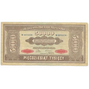 50,000 Polish marks, 1922, series M