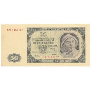 50 zloty 1948, CM series