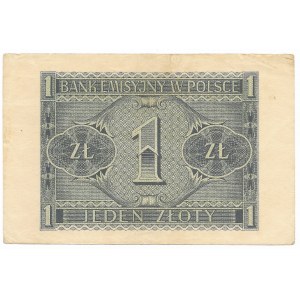 1 zloty 1940, Series A