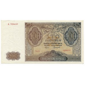100 złotych 1941, seria A