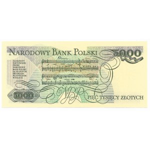 5.000 Zloty 1988, Serie CS