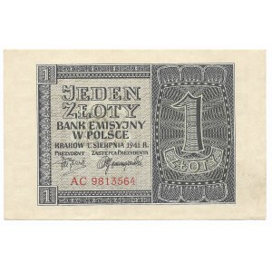 1 złoty 1941, seria AC