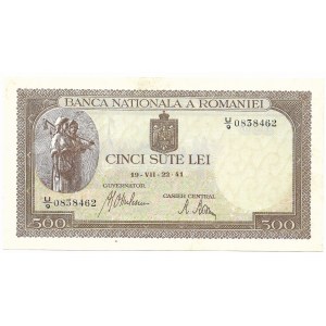 Rumunia, 500 lei 1940