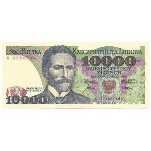 10.000 złotych 1987, seria K