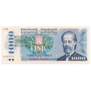Czechy, 1000 Korun 1985 (1993 ND)
